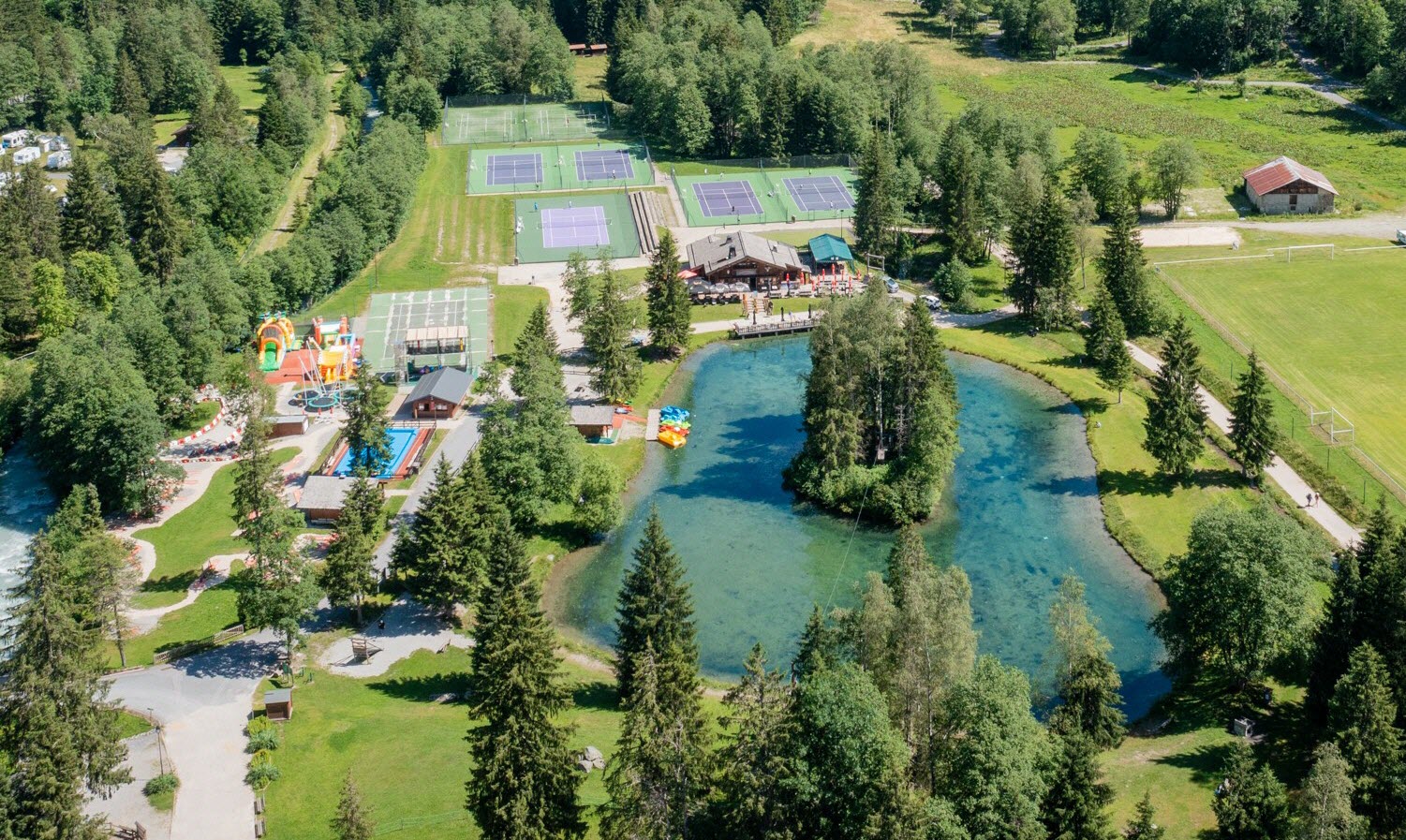 Parc de loisirs du Pontet in Les Contamines