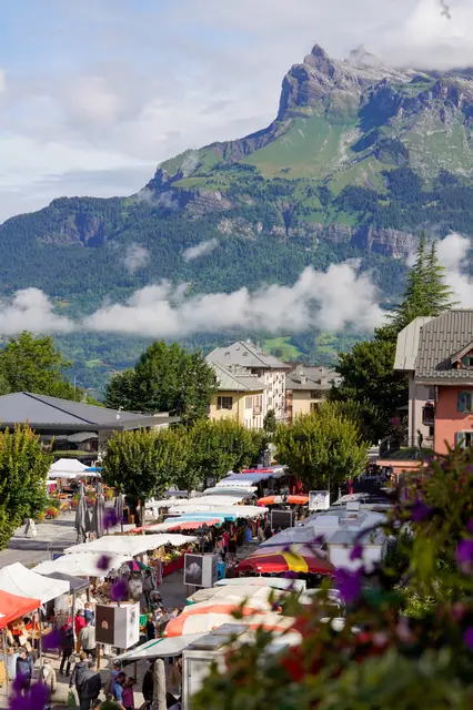 Saint-Gervais market