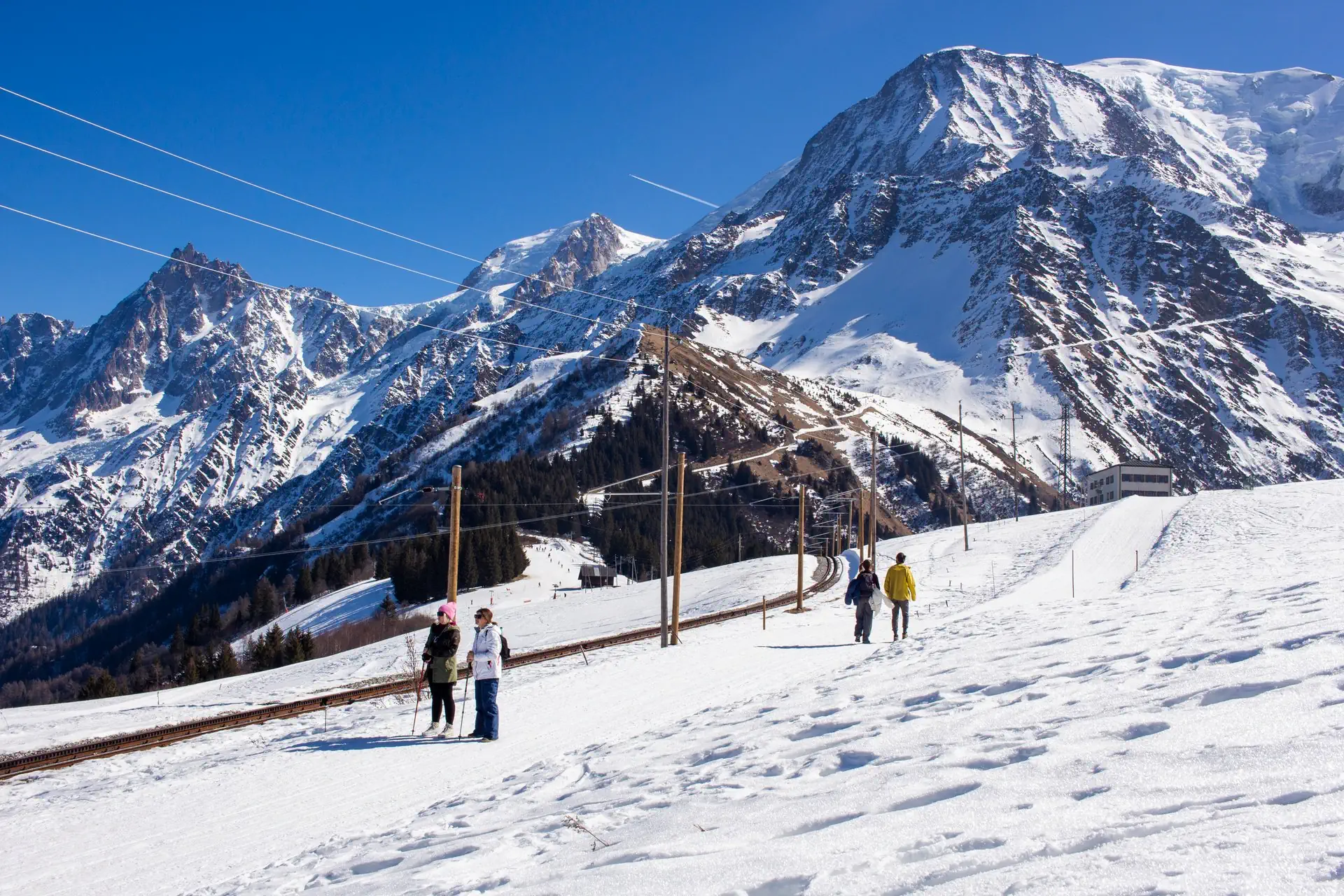 Bionnassay winter route