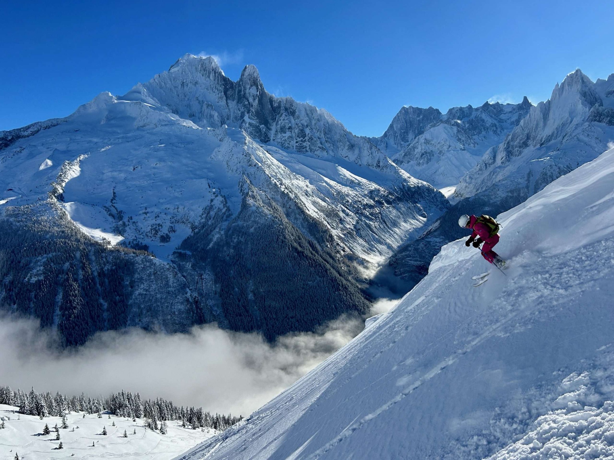 Chamonix Mont Blanc winter