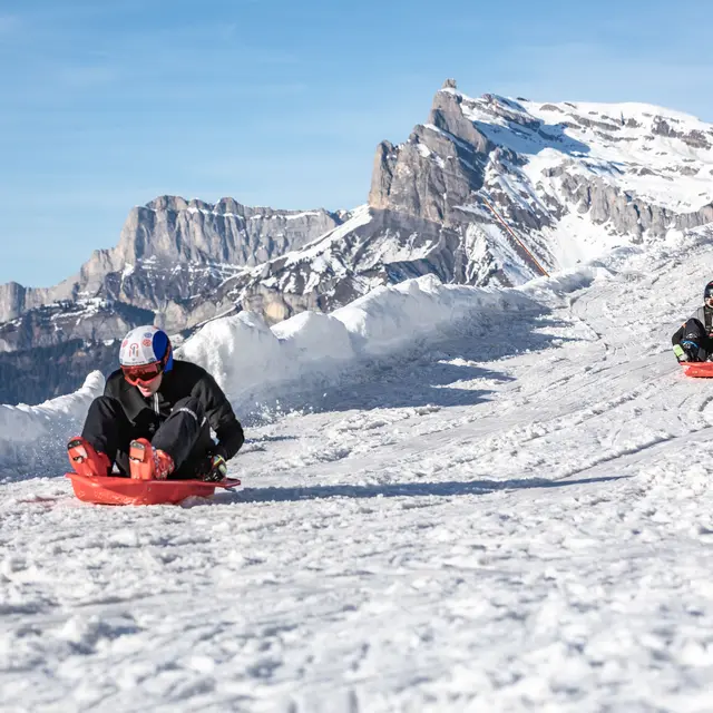 Family snow activities
